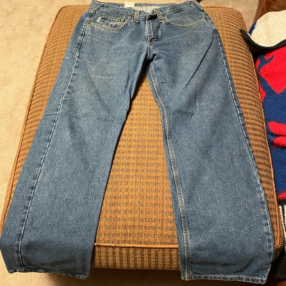 Carhartt Men's Relaxed Jeans - Blue - Picture 3 of 5